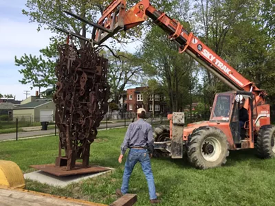 Image: Cass Corridor artist Robert Sestok's City Sculpture art park nears completion