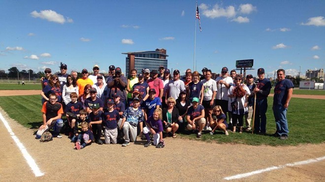 From the NFGC Facebook page: Our good friend Ken Sikora organized a really cool event at the field today.
The Center Line Tigers took on their parents to celebrate the end of their Little League season. Everyone had a great time at The Corner.

And thanks to State Rep. Doug Geiss (Taylor) for helping the NFGC prepare the field. We're always looking for new volunteers. Hope to see you next Sunday at 10 a.m.!