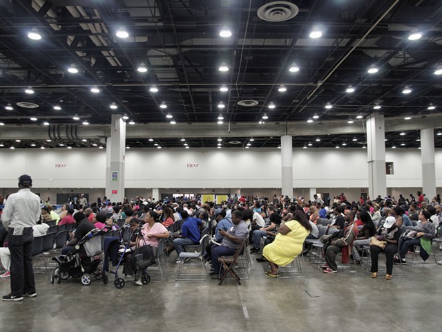 Thousands attended a water fair hosted by the City of Detroit at Cobo Hall on Aug. 25.