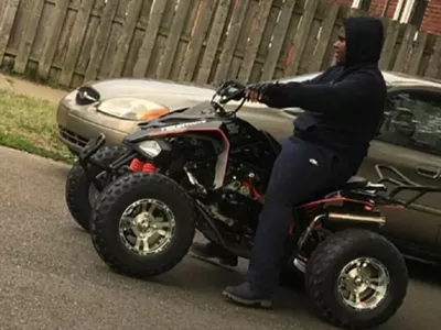 Teenager Damon Grimes was killed riding his ATV during a police chase in August.