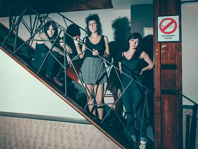 Image: The Coathangers' Julia Kugel talks safe spaces, punching people in the face