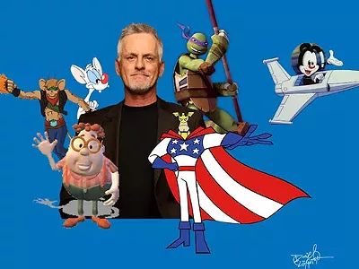 Image: Motor City native Rob Paulsen is a human cartoon