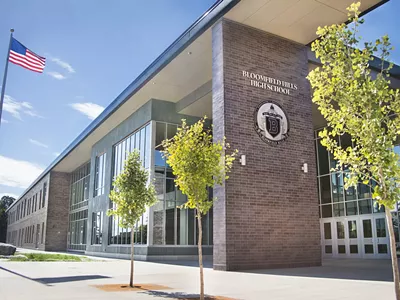 Bloomfield Hills High School.