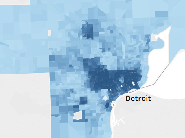 Report finds greater Detroit among most segregated U.S. metropolitan areas