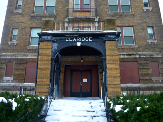 The Claridge is one of the buildings that would fall under the proposed Cass-Henry Historic District.