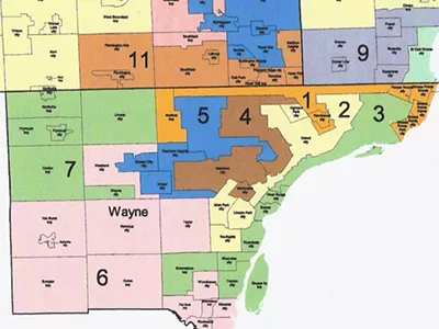 Image: New metrics quantify Michigan's extreme gerrymandering problem