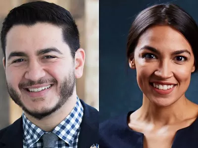 Image: Socialist firebrand Ocasio-Cortez to stump for El-Sayed in Michigan