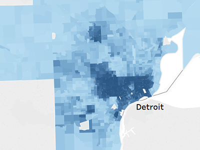 Image: Apparently Google has been renaming Detroit neighborhoods