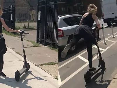 Image: Detroit has electric scooters now, so we tried them (and didn't die)