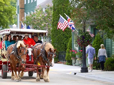 Image: Why Mackinac Island is the strangest place in Michigan