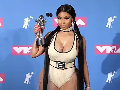 Nicki Minaj at the 2018 VMA's Monday night.