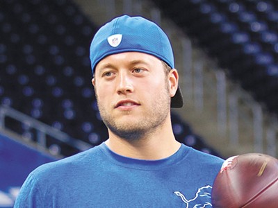In the offseason, the Lions’ star QB made the 
transition from Frat Stafford to Matthew Dadford.