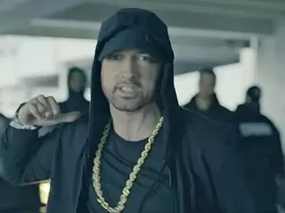 Image: Eminem really got visited by Secret Service after Trump diss