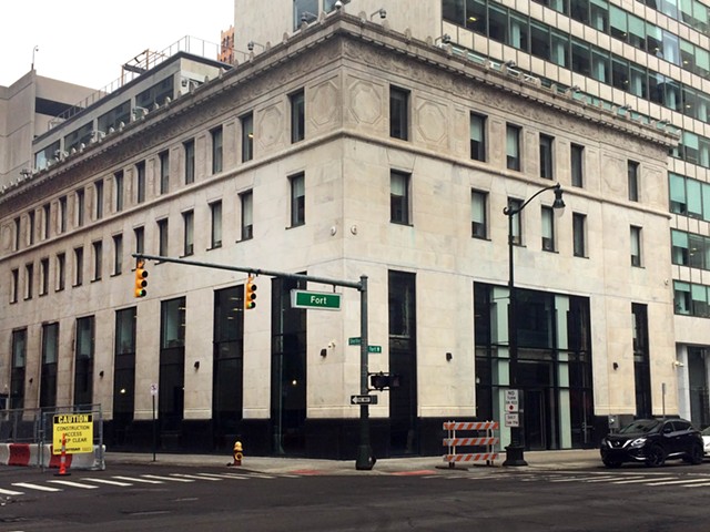 A new food hall is planned for the Federal Reserve building.