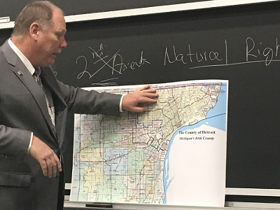 Image: Libertarian candidate proposes splitting Detroit, Wayne County