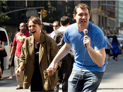 Billy Eichner and Rashida Jones.