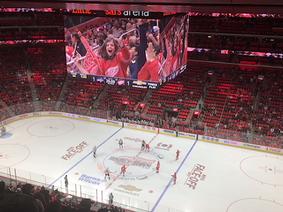 Image: Little Caesars Arena is getting rid of its red seats