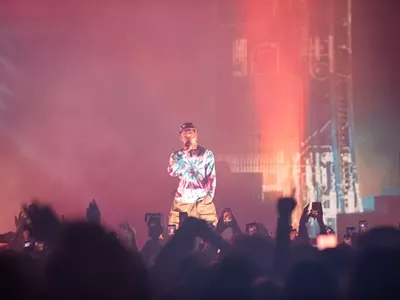 Image: Travis Scott's over-the-top Detroit show was still all about the music