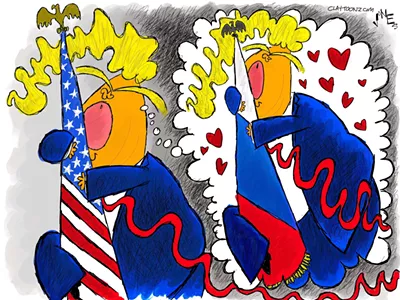 Image: Comics: ‘Creepy flag love’