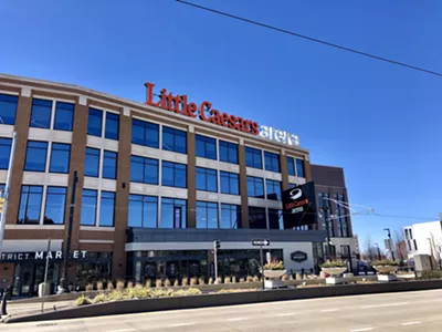 Little Caesars Arena.