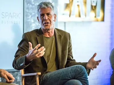 Anthony Bourdain.