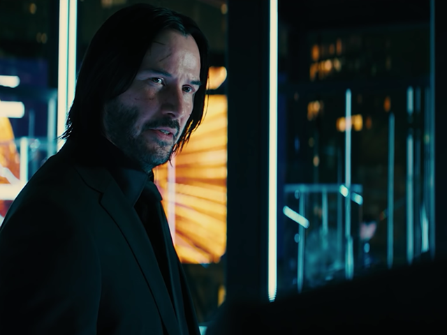 Keanu Reeves in John Wick: Chapter 3 — Parabellum.