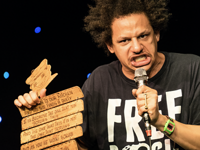 Image: Bird up! Eric André will bring subversive ranch dressing-covered comedy to the Fillmore