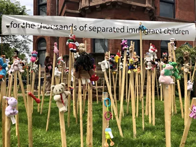 Image: Poignant exhibit in Detroit honors 'thousands of separated immigrant children'