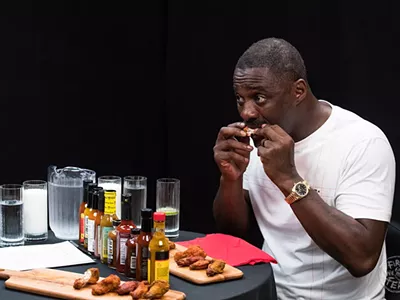 Image: Idris Elba praises HellFire Detroit hot sauce on 'Hot Ones,' the world's spiciest interview show