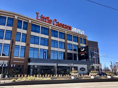 Image: Vendors squeezed out of publicly funded Little Caesars Arena area, lawsuit says
