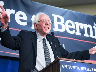 Bernie Sanders' pro-pot stance gives "Feel the Bern" a new meaning.