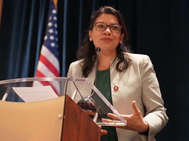 Rep. Rashida Tlaib is defending her use of campaign money to pay herself a salary.