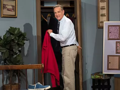 Tom Hanks stars as Mister Rogers in A Beautiful Day in the Neighborhood.