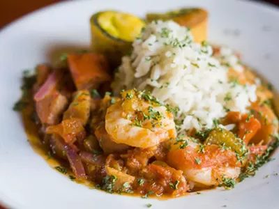 Jambalaya from Brush Street Stadium Deli.