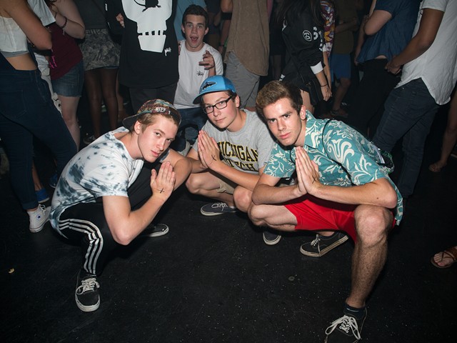 Are these young men vibing out to Jamie xx at Detroit's Majestic Theatre bros or hipsters? Does it even matter?