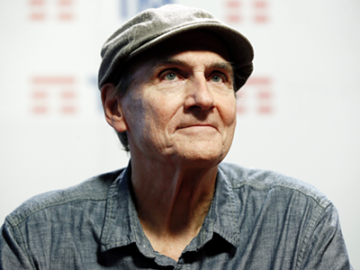 Image: James Taylor will perform with Jackson Browne at DTE Energy Theatre this summer