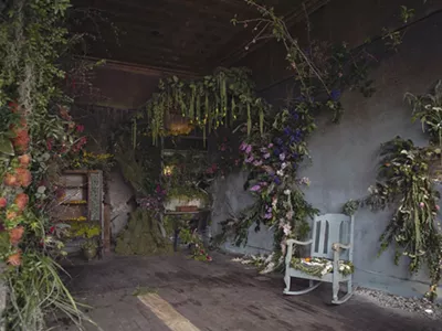 Image: Welcome to Flower House, a living art installation in Hamtramck