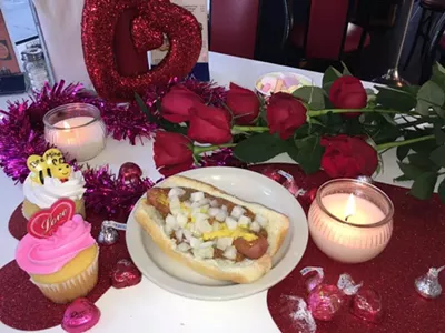 Image: Is it love or heartburn? Detroit's American Coney Island will host Coneys by Candlelight event for Valentines Day