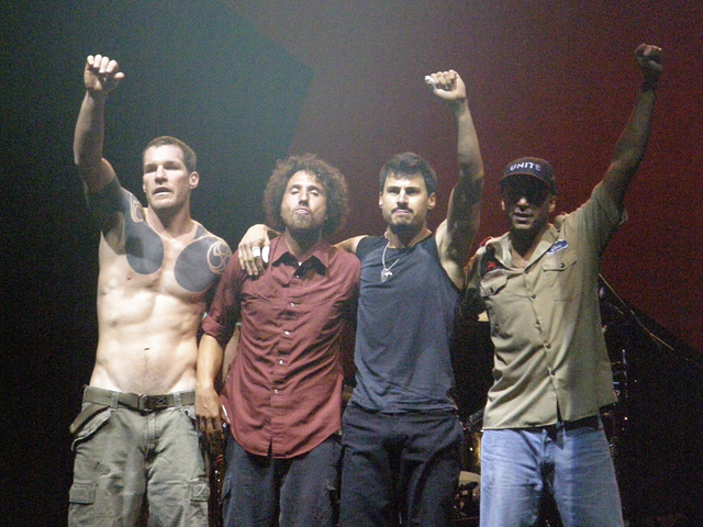 Rage Against the Machine in 2007.