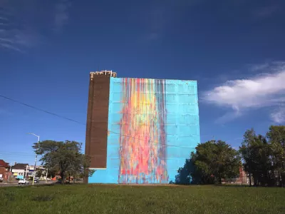 Image: Threatened Detroit mural drew mixed reactions