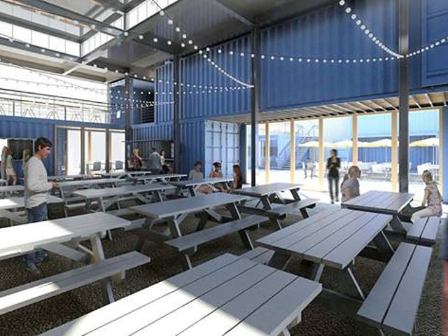 Shipping container food hall coming to Cass Corridor
