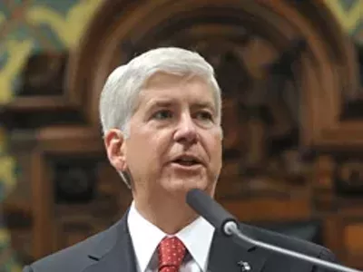 Gov. Rick Snyder.