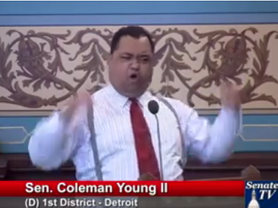 Image: Sen. Coleman Young II blasts GOP for response to Flint water crisis