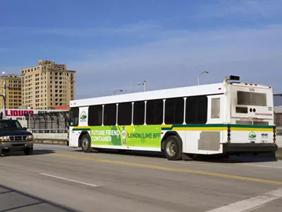 DDOT bus in Detroit.