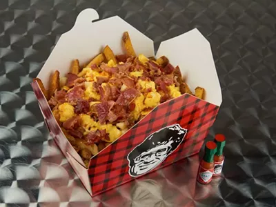 The "Hangover" poutine.