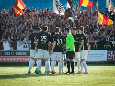 Image: DCFC reacts to plans for Major League Soccer team in Detroit