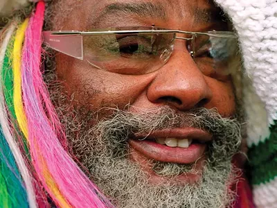 Image: George Clinton lays it all down