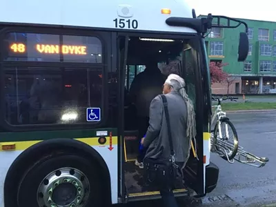 W. Kim Heron starts his commute during the #Act2Connect challenge.