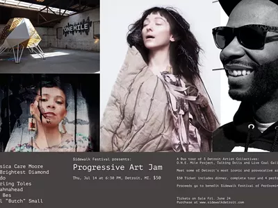 Image: Show preview: Sidewalk Progressive Arts Jam Thurs., July 14