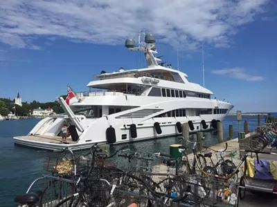 Image: Kid Rock spotted touring Michigan waterways on classy yacht; still not relevant